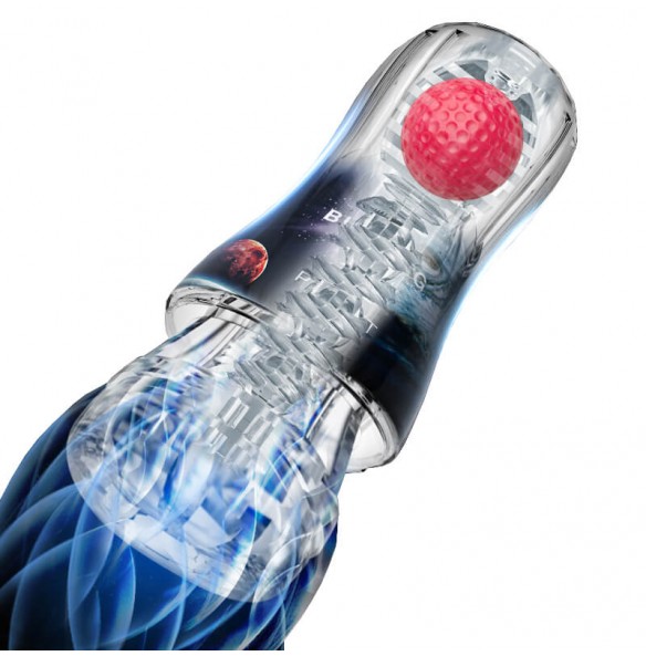 US - 4D BIGBANG Passion Masturbation Cup With Red Sucker Ball (GALAXY) US - 4D BIGBANG Passion Masturbation Cup With Red Sucker Ball (GALAXY)